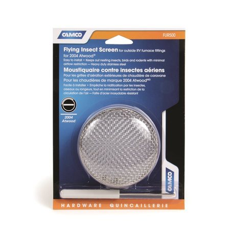 CAMCO FLYING INSECT SCREEN-FUR500, ATWOOD 2004 FURNACE, BLISTER 42144